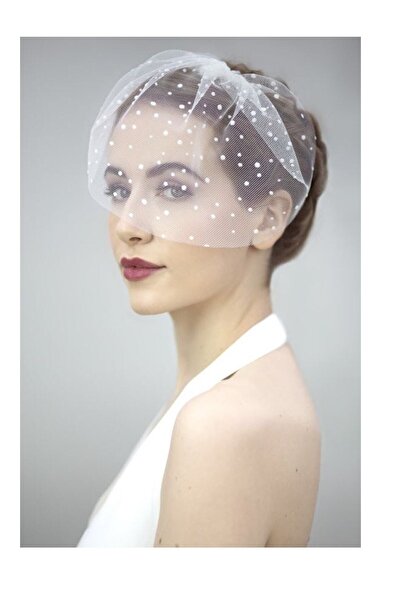 bbays new trend Jednostavan veo sa tačkicama, svadbeni veo, veo kao dodatak z...