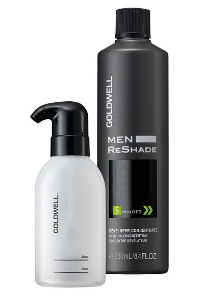 GOLDWELL Giant Conc 250ml + Appl.Men Reshade Set