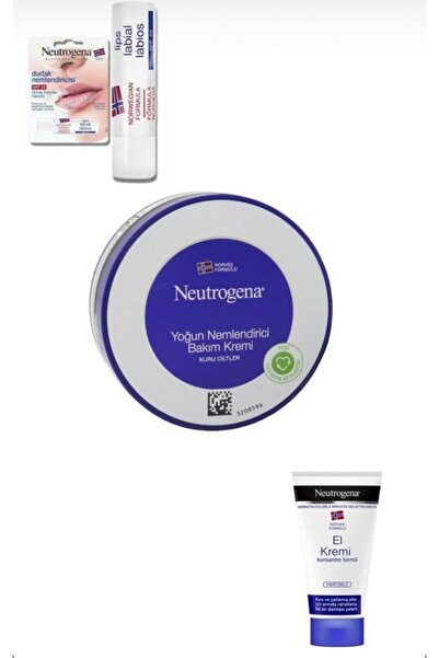 Neutrogena Norveç Formülü Yoğun Nemlendirici Bakım Kremi 200 ml + Parfümlü El...