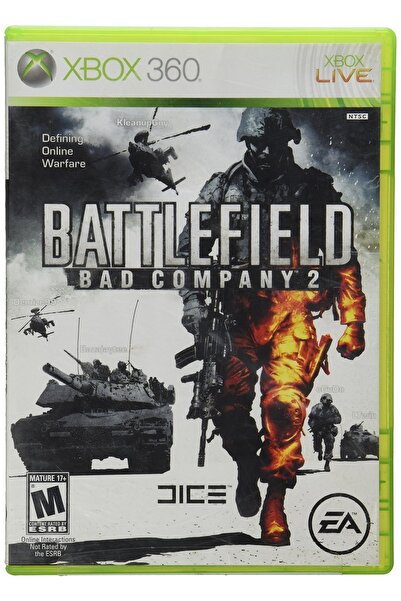 EA Xbox 360 Battlefield Bad Company 2 Orjinal Kutulu Teşhir Ürünü