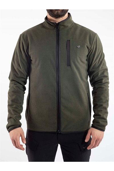 VAV WEAR Tactical Clothing Outdoor Αδιάβροχο Ανδρικό Παλτό Fleece Χειμερινό Φούτερ Χωρίς Πουπουλένια Poltac03