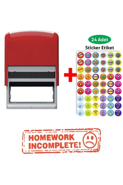 Baskı Life Kendinden Mürekkepli Öğretmen Kaşesi Aferin Kaşesi Bl-92