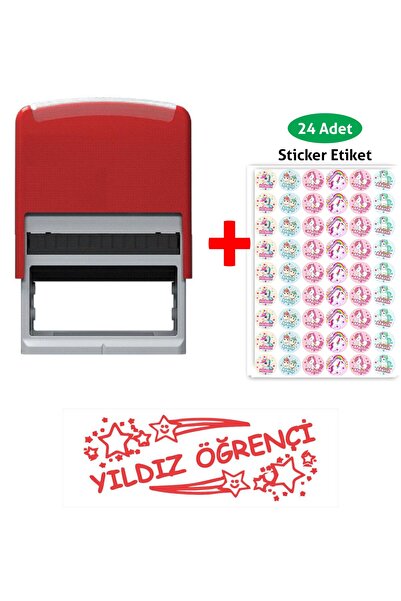 Baskı Life Kendinden Mürekkepli Öğretmen Kaşesi Aferin Kaşesi Bl-37