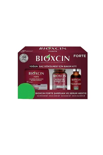 Bioxcin Forte Intensive Care Kit - Tablet, Shampoo and Serum - Va800