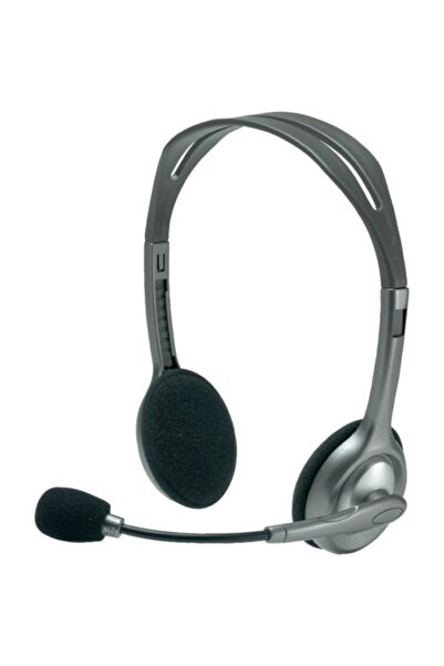 logitech H110, 981-000271, 3,5mm Jac, Pc Ve Çağrı Merkezi Tipi, Microfonlu Kulaklık