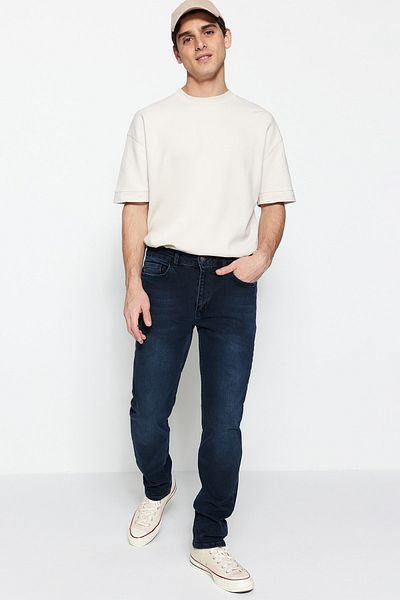 Trendyol Collection Jeans - Navy blue - Straight