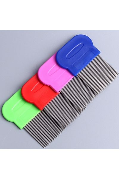 Lionesse Tarko 58 Lice Comb Metal Green