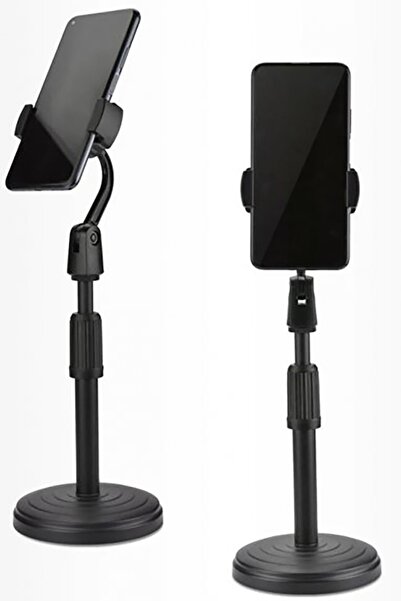 TechnoStation Masa Üstü Teleskopik Telefon Tutucu Ayarlanabilir Telefon Tutac...