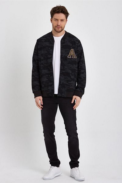 ALEXANDERGARDI Ribbed Unlined College Jacket Coat (e22-74800)