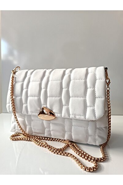 MAC&MOS Жіноча біла сумка через плече