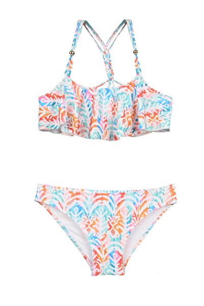 No Gossip Дитячий бікіні-комплект з воланами та аксесуарами Tribal 234210-d