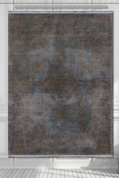 Rugs Modern Halı Mira T-502 Vintage Model Kahverengi Halı