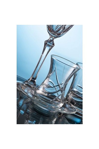 KCD Melodi 6-Person 12 Piece Tea Cup Set