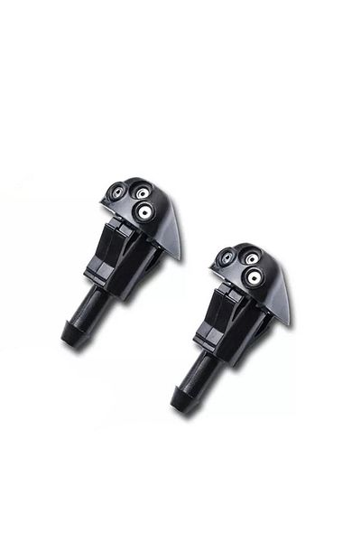 MEPARTS Hyundai Elantra Windshield Water Fountain Nozzle Double Set 99 - 05