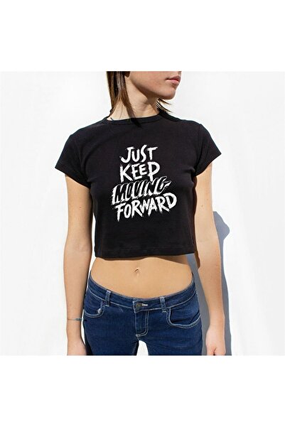 Touz My Vision 'just Keep' Τυπωμένο μαύρο καλλιέργεια