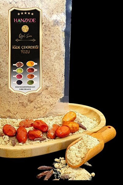 Hanzade Bitkisel İğde Çekirdeği Tozu 1 Kg Taze Öğütülmüş Günlük Çekim