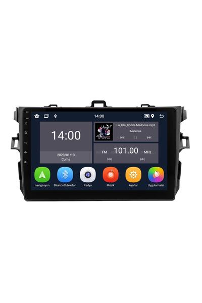 Carvocal Toyota Corolla Uyumlu Android Multimedya Sistemi 2008-2012