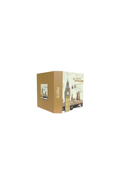 GünTech 10x15 200 Πύργος ρολογιών άλμπουμ φωτογραφιών με μοτίβο χώρων