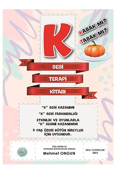 Dka Yayınları K Sesi Terapi Kitabı