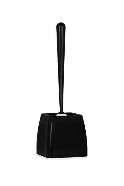 Melis Plastik مجموعة فرشاة سوداء بطرف سيليكون مضاد للبكتيريا