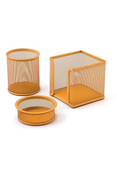 Mas Perforated Organizer 3 Pieces Orange