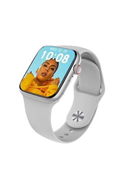 Bunnys Apple Iphone 13 Mini Uyumlu Watch 8 Pro 45mm Nfc Özellikli Bt Çağrı De...