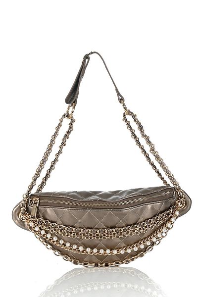 ÇÇS 16268 Waist Bag Women Bronze