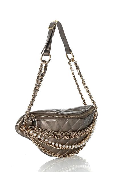 ÇÇS 16268 Waist Bag Women Bronze