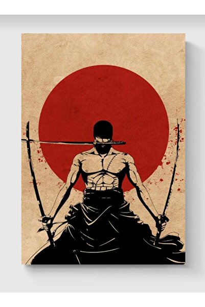 fırsatlar diyarı One Piece Roronoa Zoro Anime Manga Poster - Yüksek Çözünürlü...