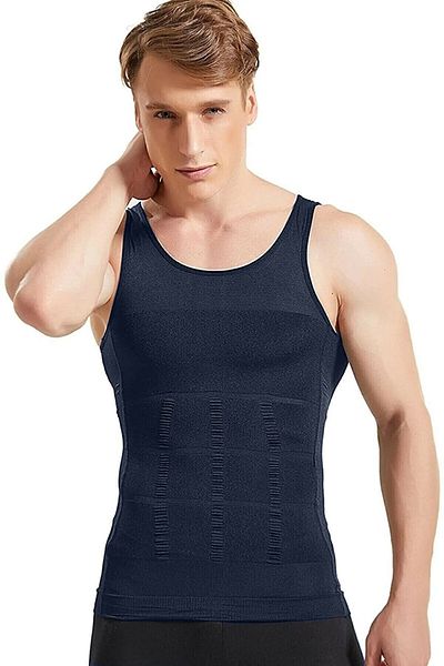 fiolin Men's Corset Undershirt That Slims One Size