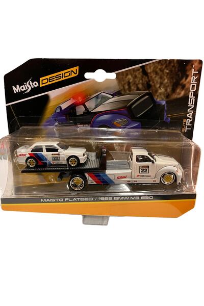 Maisto Maista Flatbed 1988 Bmw M3 E30