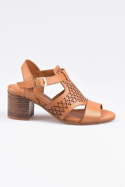 Venüs 1857209y Women's Heeled Sandals Shoes Tan