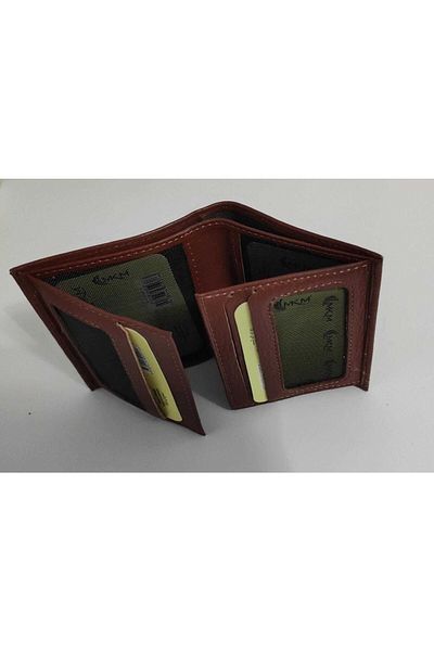 firdevsi hobi Genuine Leather Vertical Men's Wallet