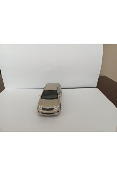 WELLY Toyota Corolla Metal Çek Bırak Araba - bej