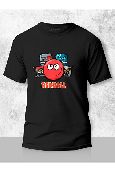 Tişört Baskı Baskılı Tişört, Red Ball 4 Oyun Baskı Tasarımlı Unisex Kişiye Öz...
