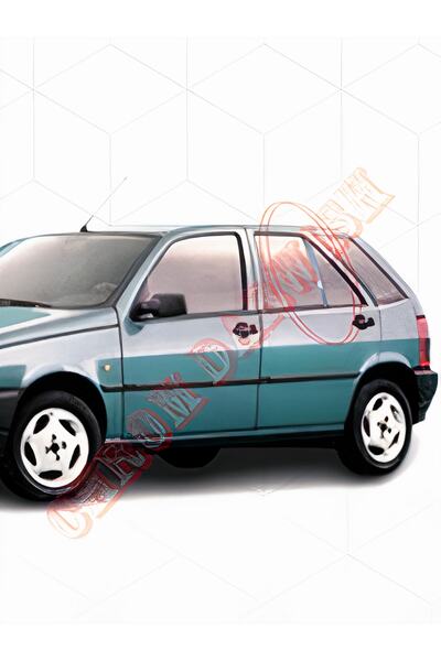 darwish Fiat Tipo Tempra Uyumlu Krom Cam Kelebek Çıtası 2 Parça Paslanmaz Çelik