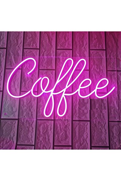 dekoraven Coffee-kahve Kafe Neon Led Tabela Dekoratif Aydınlatma