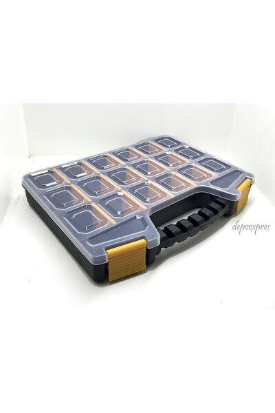 Süper Bag Super Bag Mega Organizer 18 Bölmeli Genişleyebilen Bölme Vida Çivi ...