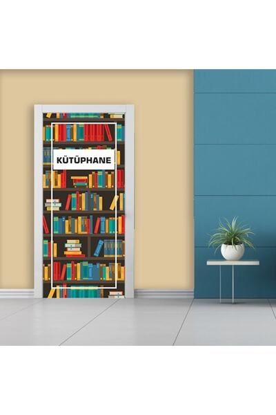 Enmode Kütüphane Kapı Giydirme