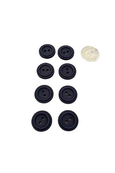 e tuhafiye 10 Navy Blue Buttons