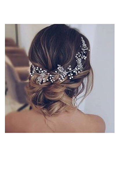 bba new trend Svadbeni venac, svadbeni dodatak za kosu, biserni svadbeni vena...