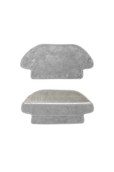 robotyedek Xiaomi Mop Pro Styj02ym - 2 Λευκά Πανάκια Σφουγγαρίστρας από ίνες