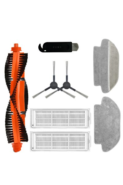 robotyedek Xiaomi Mop Pro Styj02ym (أسود) مجموعة فرشاة بديلة متوافقة مع فلتر ...