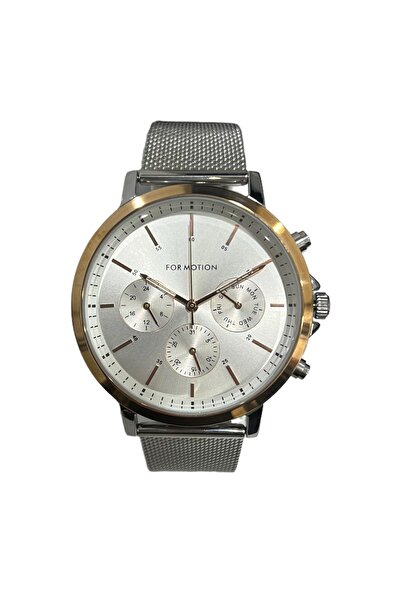 Formotion Men's Wristwatch - Mesh and Steel Cord, Active Functions