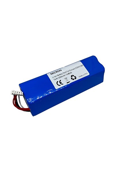 Micron Ecovacs Ozmo 920,950,960,t5,t8,t9 Akıllı Robot Süpürge Bataryası 14.4v...