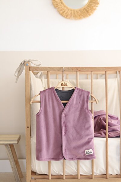 Ninna Kids Kadife Çift Taraflı Bebek & Çocuk Yelek