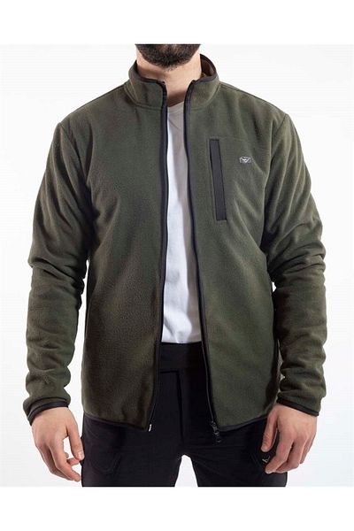 VAV WEAR Tactical Clothing Outdoor Αδιάβροχο Ανδρικό Παλτό Fleece Χειμερινό Φούτερ Χωρίς Πουπουλένια Poltac03