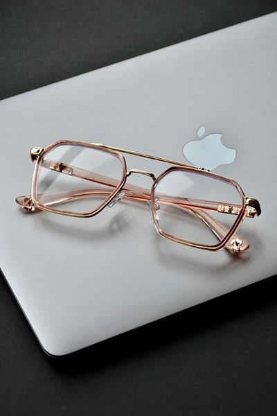 LOOKUP Unisex Blue Light Protected Glasses Blue Block Anti Light New Fashion Ce Document Smoked Frame Transparent Glass