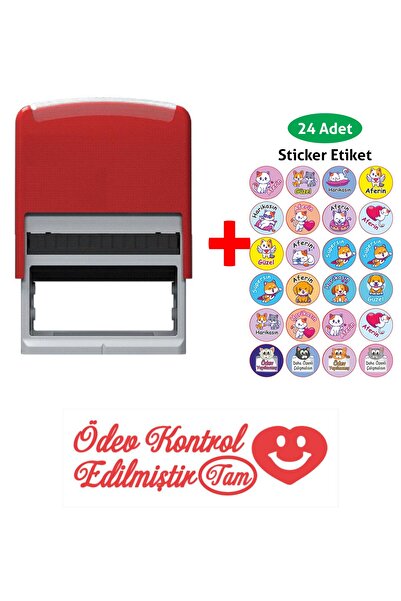 Baskı Life Kendinden Mürekkepli Öğretmen Kaşesi Aferin Kaşesi Bl-107