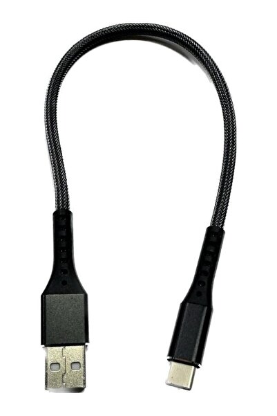KEEPRO Type C Usb 3.1 Kısa Ip Örgülü Powerbank Şarj Ve Data Kablo